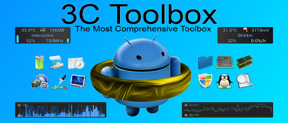 دانلود 3C Toolbox Pro - جامع ترین جعبه ابزار اندروید!