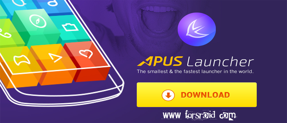 دانلود APUS Launcher - لانچر سریع و عالی اندروید