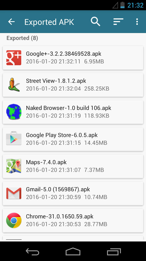 AppWererabbit Backup & Restore Android برنامه اندروید