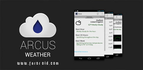 دانلود Arcus: Hyper Local Weather - هواشناسی اندروید