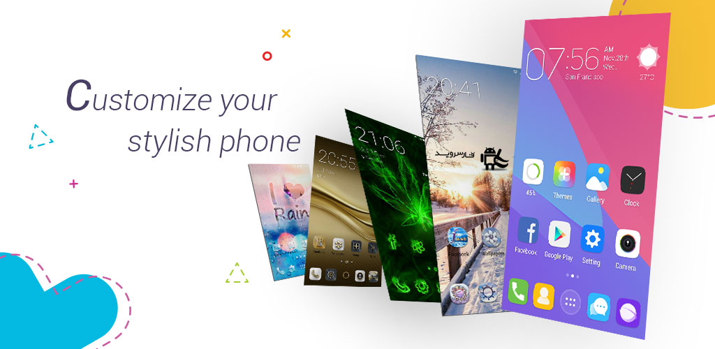 دانلود GO Launcher Z - لانچر گو Z اندروید - Prime/VIP