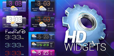 دانلود HD Widgets 4.0.5 Final – مجموعه ویجت اچ دی اندروید