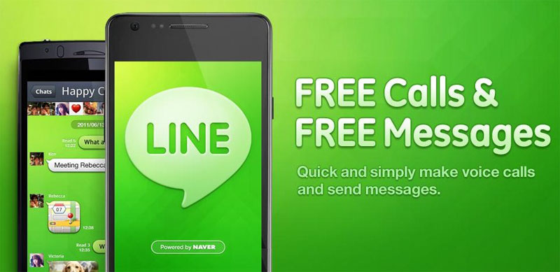 LINE: Free Calls & Messages - تماس و پیامک رایگان اندروید