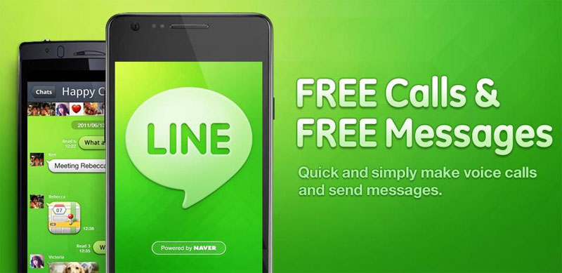 نسخه جدید مسنجر لاین برای اندروید،messenger line 4.6.1