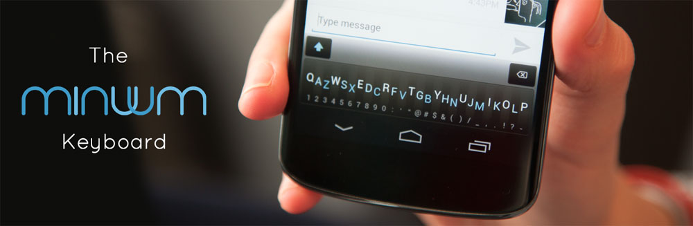 دانلود Minuum Keyboard - صفحه کلید حرفه ای و عالی اندروید