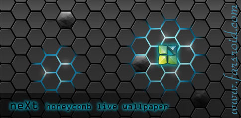 دانلود Next honeycomb live wallpaper - والپیپر کندوی عسل