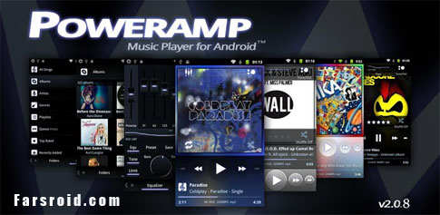Poweramp Music Player FULL+ Unlocker - موزیک پلیر