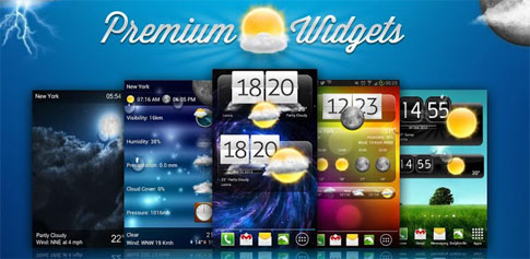 دانلود Premium Widgets & Weather 2.3.8 – مجموعه ویجت زیبا اندروید