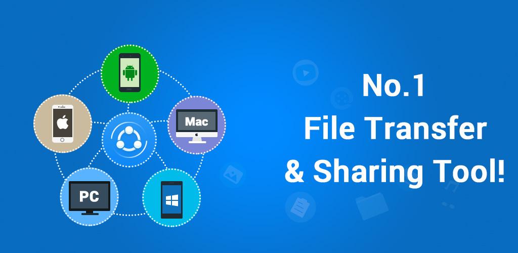 دانلود SHAREit - نرم افزار عالی انتقال و دریافت سریع فایل اندروید!