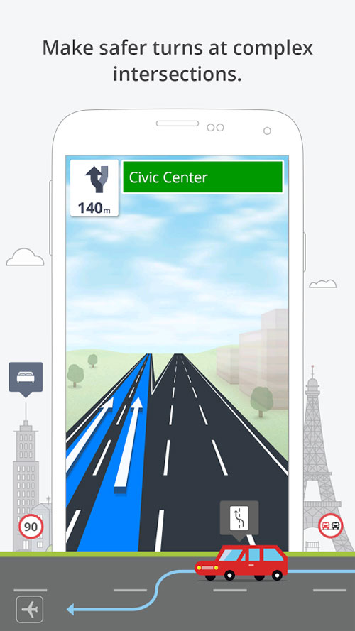 Sygic: GPS Navigation Android - SCREENSHOT 2