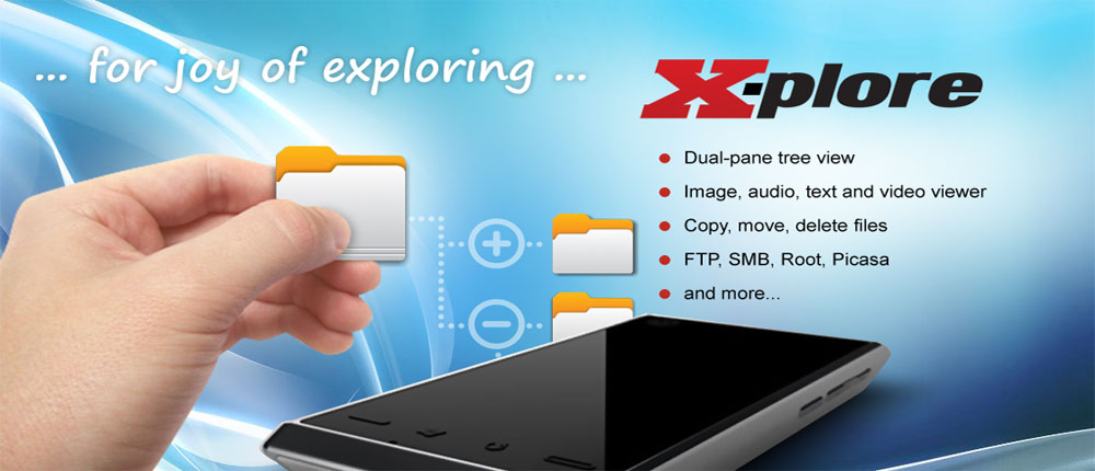 X-plore File Manager Android