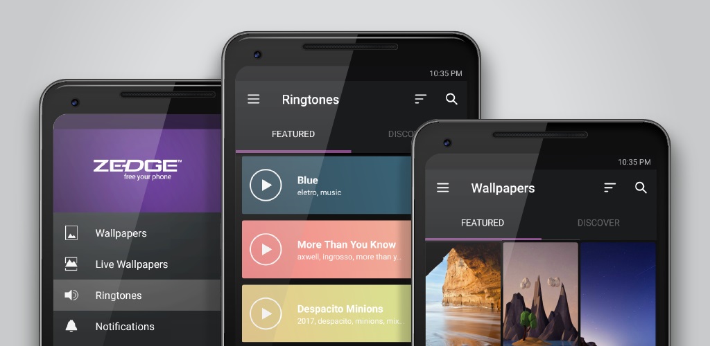 دانلود ZEDGE™ Ringtones & Wallpapers - والپیپر و رینگتون اندروید!