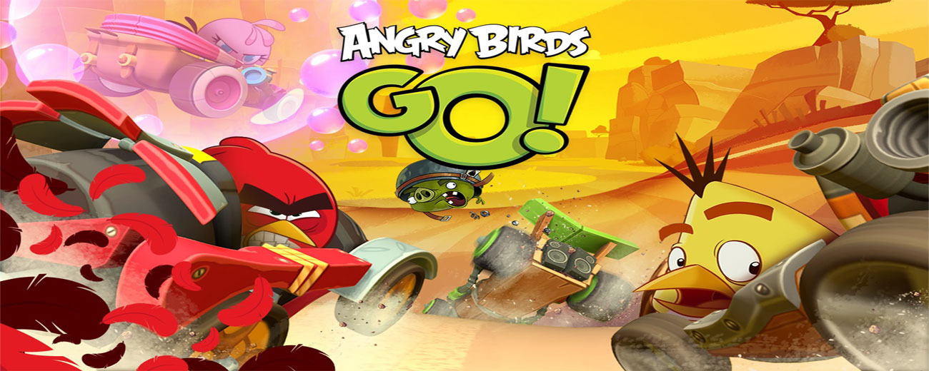دانلود Angry Birds Go! - انگری بیرد از نوع ماشین سواری اندروید!