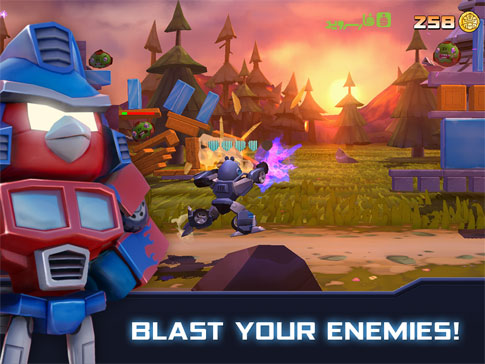 Angry Birds Transformers Android - بازی جدید اندروید