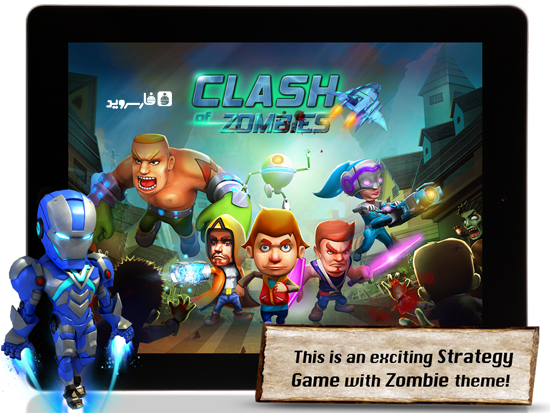 دانلود Apoc Wars: Zombies Clash 1.1 – بازی برخورد زامبی ها اندروید!