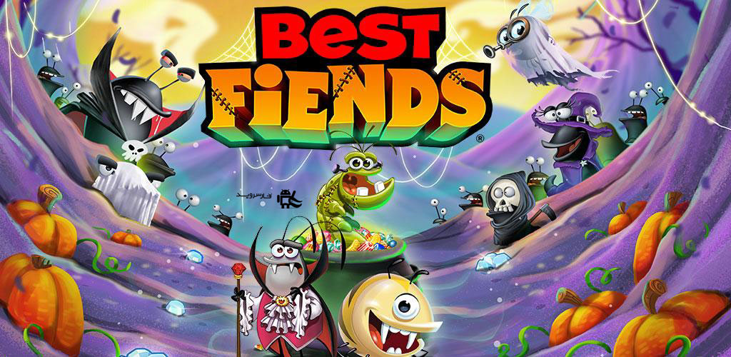 دانلود Best Fiends - بازی پازل بهترین شیاطین اندروید + دیتا/مود