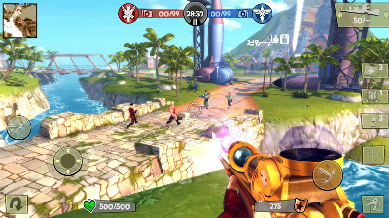 Blitz Brigade - Online FPS fun - بازی انلاین اندروید 1 Blitz Brigade - Online FPS fun - بازی انلاین اندروید