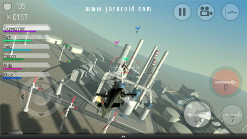C.H.A.O.S Multiplayer Air War Android - بازی جدید اندروید