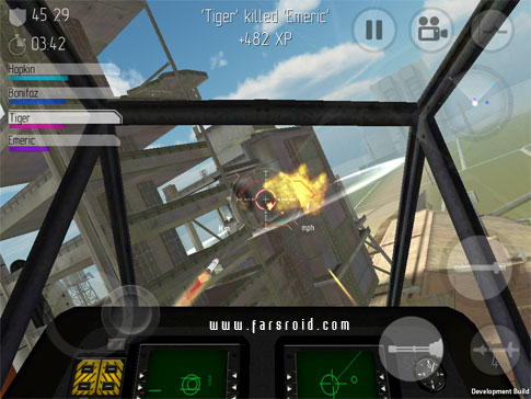 C.H.A.O.S Multiplayer Air War Android - بازی جدید اندروید