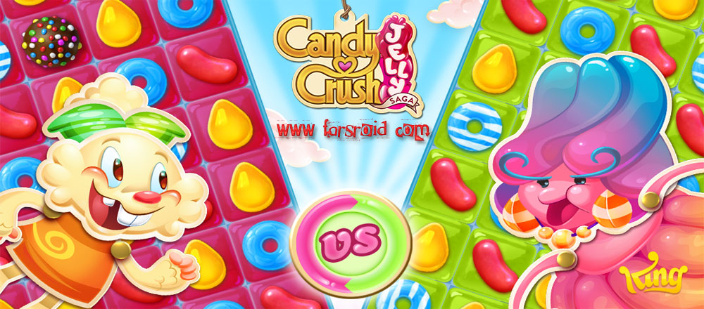 دانلود Candy Crush Jelly Saga - بازی حذف آب نبات ژله ای اندروید + مود دانلود Candy Crush Jelly Saga - بازی حذف آب نبات ژله ای اندروید + مود