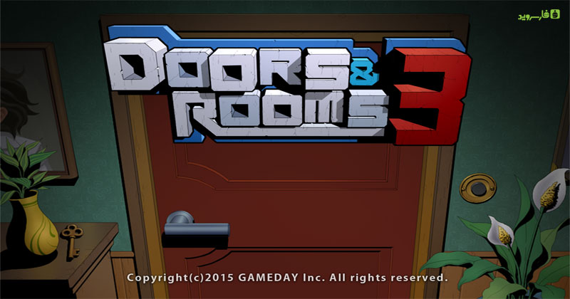 دانلود Doors&Rooms 3. - بازی معمایی درها و اتاق ها 3 اندروید + مود + دیتا