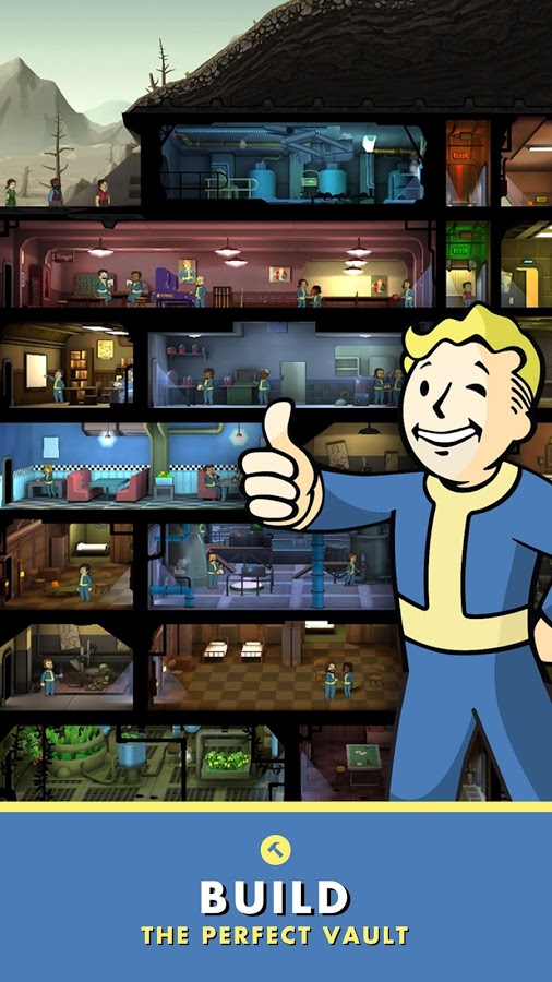 Download Fallout Shelter Android Apk Original + Mod + Obb SD - Google Play