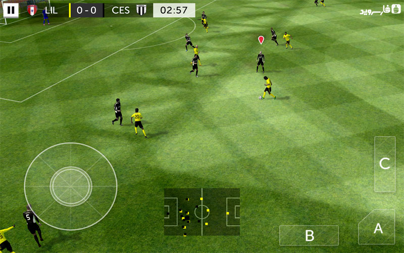 دانلود First Touch Soccer 2015 2.09 - بازی فوتبال اندروید + دیتاDownload First Touch Soccer 2015 Android Apk + VIP + Obb SD - Google Play
