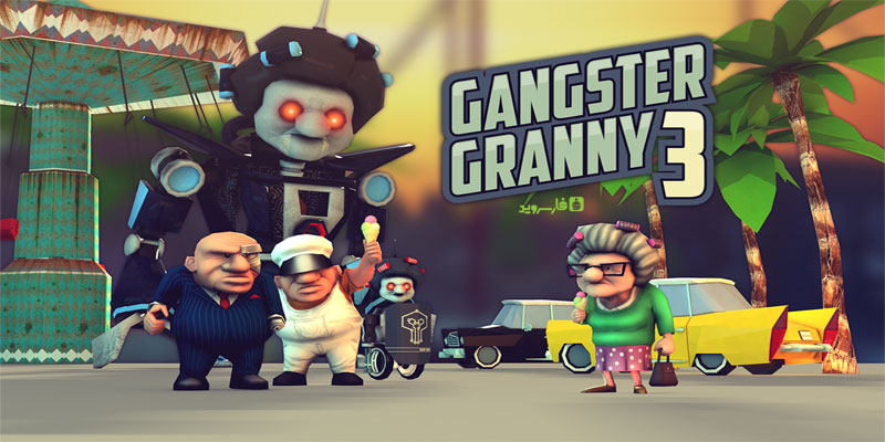 دانلود Gangster Granny 3 - بازی مادربزرگ گانگستر 3 اندروید + دیتا