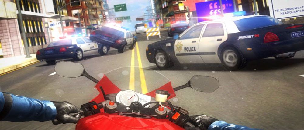 دانلود Highway Traffic Rider - بازی موتور سواری در بزرگراه اندروید !