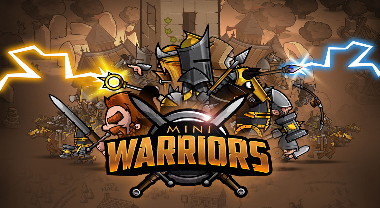 دانلود Mini Warriors - بازی استراتژی رزمندگان کوچک اندروید!