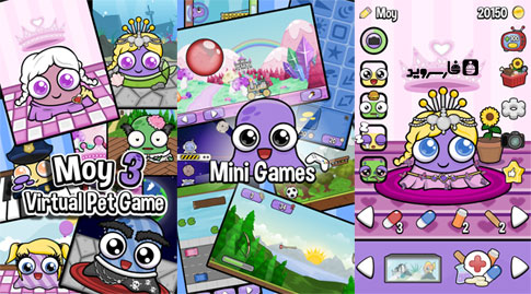دانلود Moy 3 - Virtual Pet Game - بازی موی اندروید - شبیه پو!