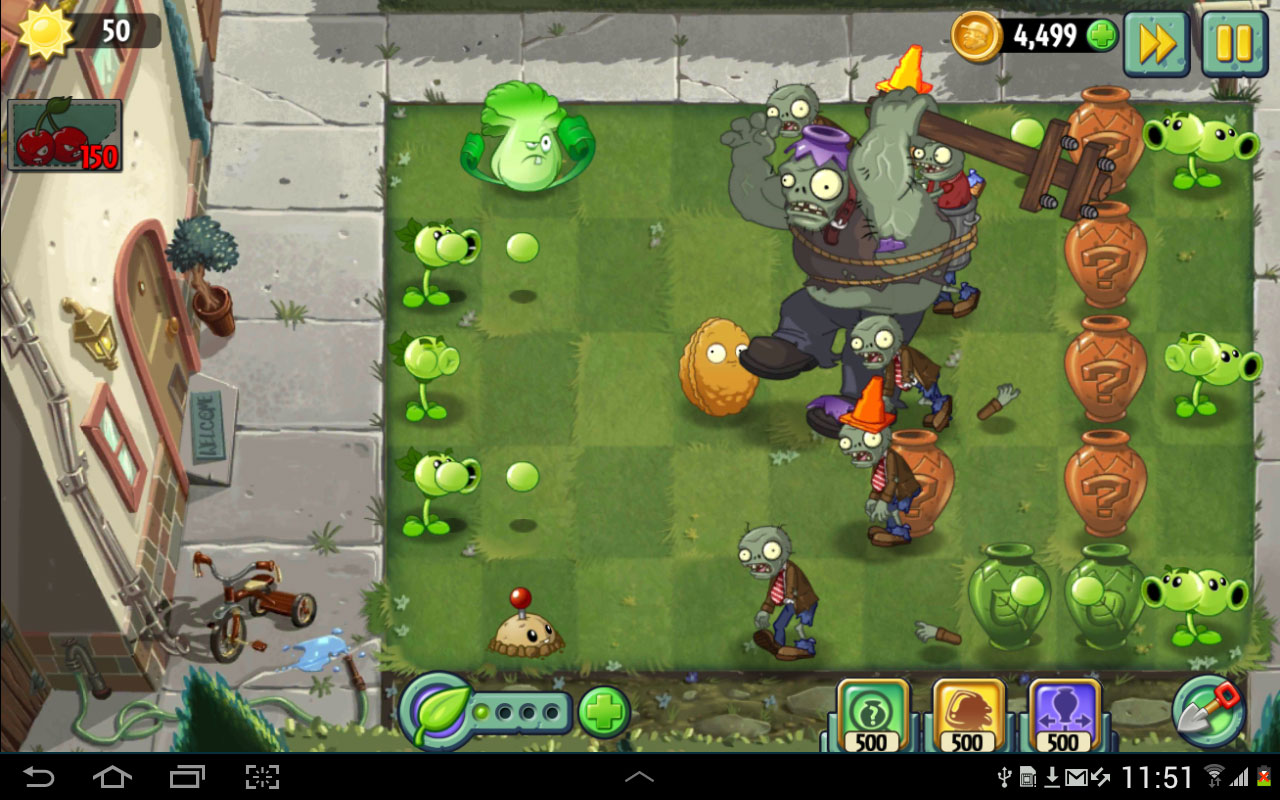 Plants vs. Zombies 2 HD Android بازی اندروید