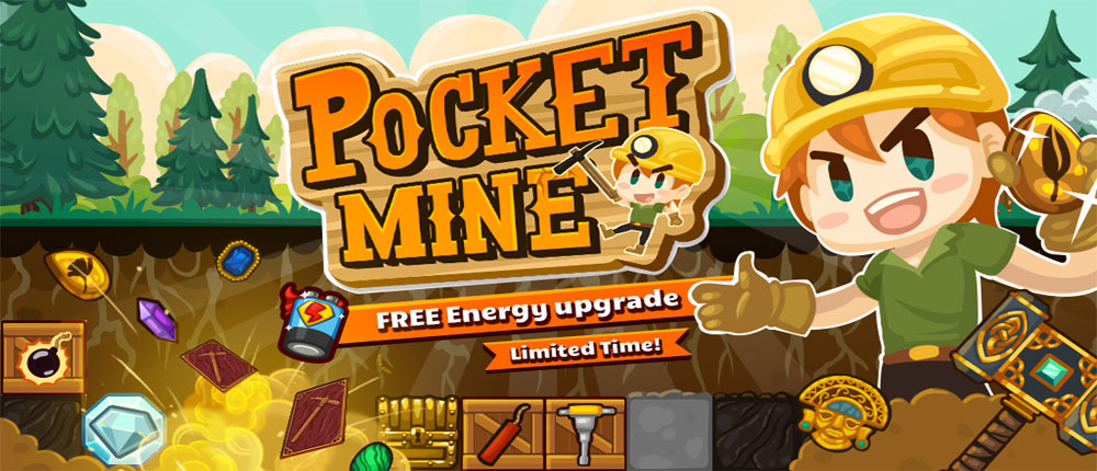 دانلود Pocket Mine 2 - بازی معدنچی گنج 2 اندروید + مود