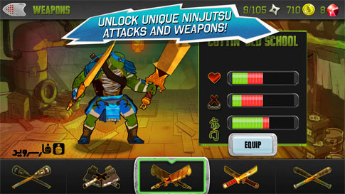 Teenage Mutant Ninja Turtles Android - بازی جدید رایگان اندروید