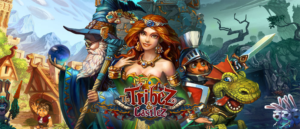 دانلود The Tribez & Castlez - بازی استراتژیک اچ دی قبایل و قلعه ها آندروید + دیتا + مود