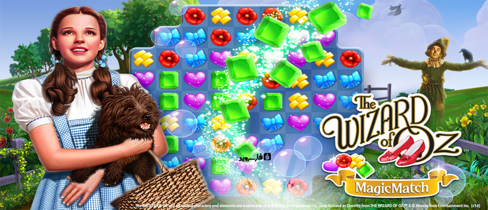 دانلود The Wizard of Oz Magic Match - بازی پازل جادوگر شهر آز اندروید + مود