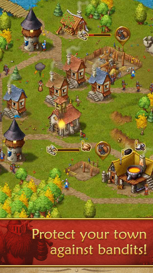 Townsmen Android - بازی جدید اندروید