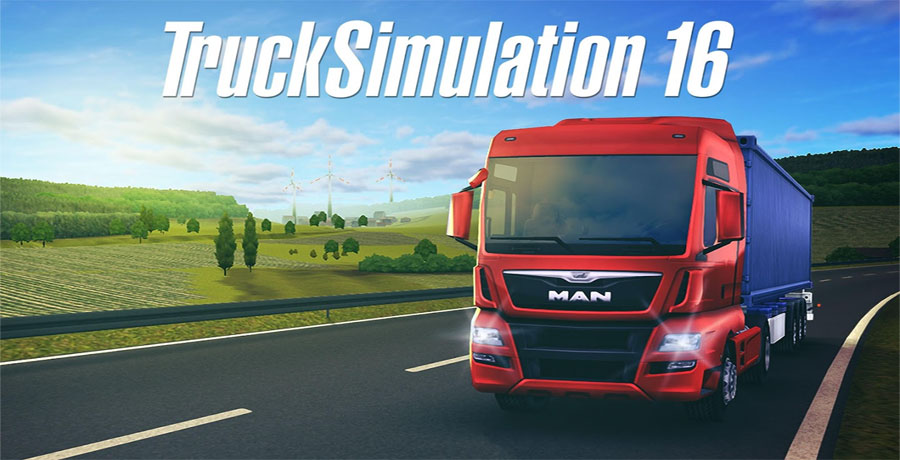 دانلود Truck Simulation 16 - بازی شبیه ساز تریلی اندروید + مود + دیتا