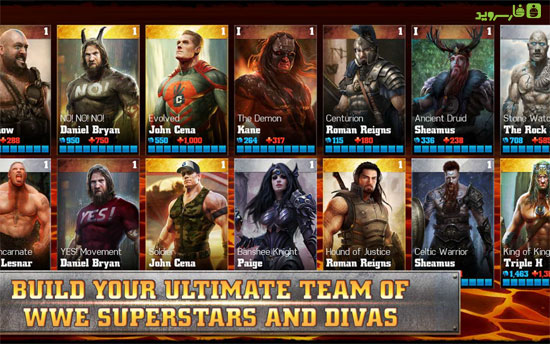 WWE Immortals Android