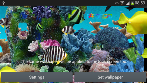 3D Aquarium Live Wallpaper PRO Android