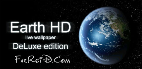 دانلود Earth HD Deluxe Edition 3.3.6 – لایو والپیپر سیاره زمین اندروید