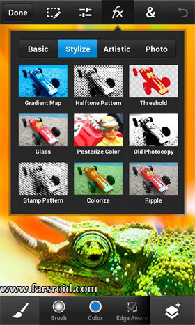 Adobe® Photoshop® Touch  و Photoshop Touch for phone 1.1.3 1.5.1 3