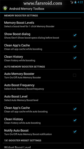 دانلود Android Memory Toolbox 2.0 – جعبه ابزار بهینه ساز حافظه اندروید