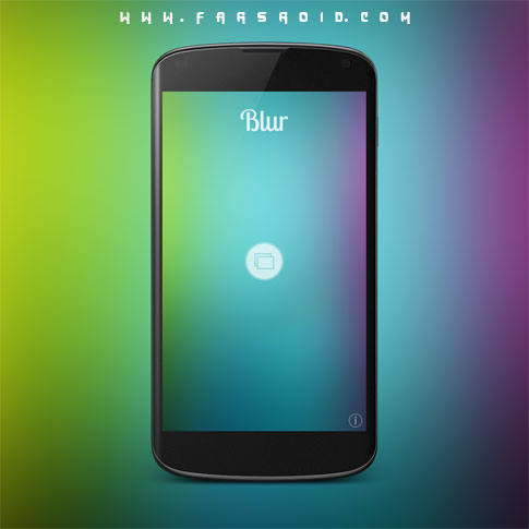 Blur Android - برنامه بلوری کردن تصاویر آندروید