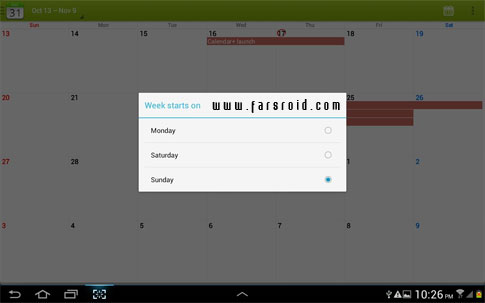 Calendar+ Android - تقویم کاربردی سریع اندروید