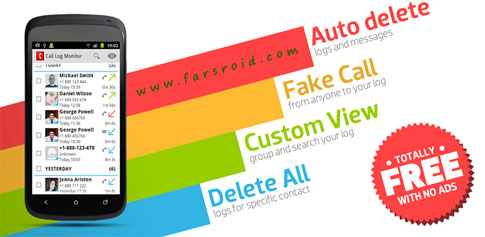 دانلود Call Log Monitor - برنامه مدیریت تماس ها به صورت حرفه ای در اندروید