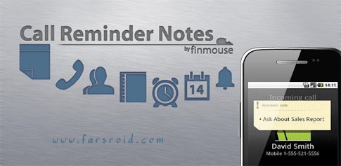 دانلود Call Reminder Notes - نرم افزار یادآور تماس ها اندروید !