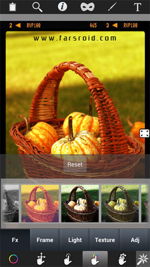 Color Effect Booth Pro Android - برنامه ویرایش عکس اندروید