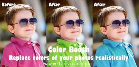 دانلود Color Effect Booth Pro - برنامه تغییر رنگ در عکس اندروید