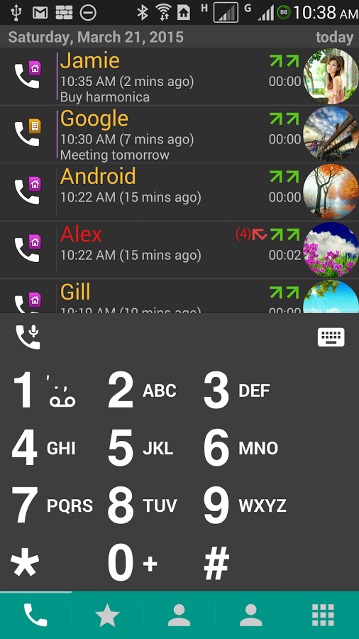 DW Contacts & Phone & Dialer Android اندروید